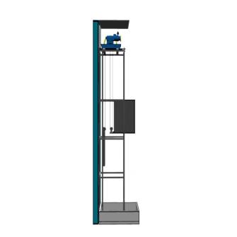 Dumb Waiter Counter Weight Elevator Without Machine Room / MRL Manufacturers, Suppliers, Exporters in Delhi