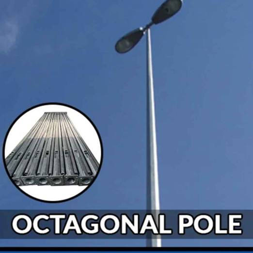 10 Mtr Octagonal Poles Manufacturers in Kathmandu