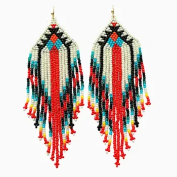 Czech Beadwork Earrings