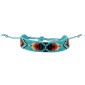 Handcrafted adjustable bracelet — Czech beadwork
