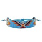 Handcrafted adjustable bracelet — Czech beadwork