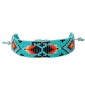 Handcrafted adjustable bracelet — Czech beadwork