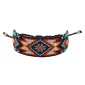 Handcrafted adjustable bracelet — Czech beadwork