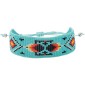 Handcrafted adjustable bracelet — Czech beadwork