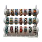 Handcrafted adjustable bracelet — Czech beadwork