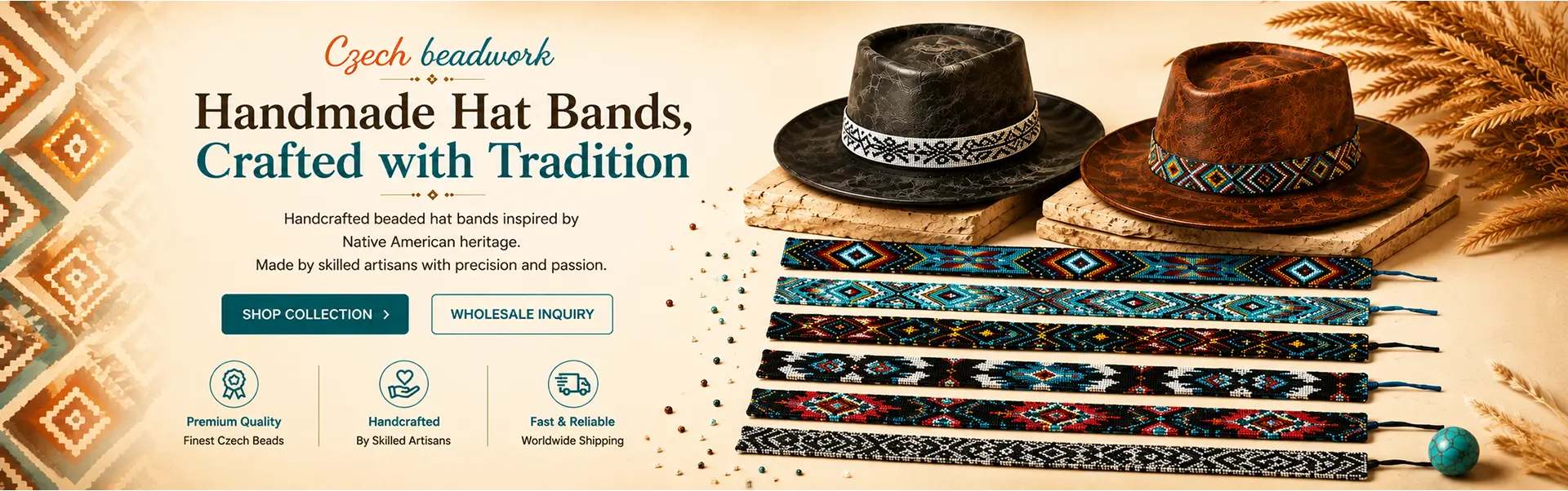 Handmade Hat Bands Crafted with Tradition