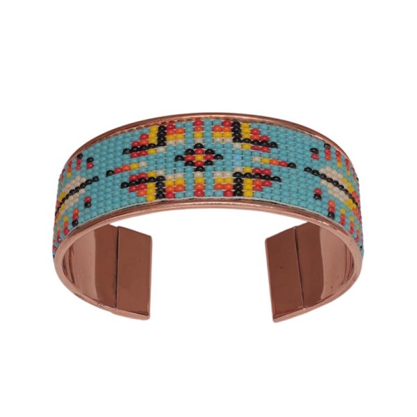 Native American Inspired Styles copper cuff