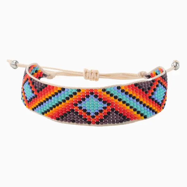 Czech beadwork bracelet